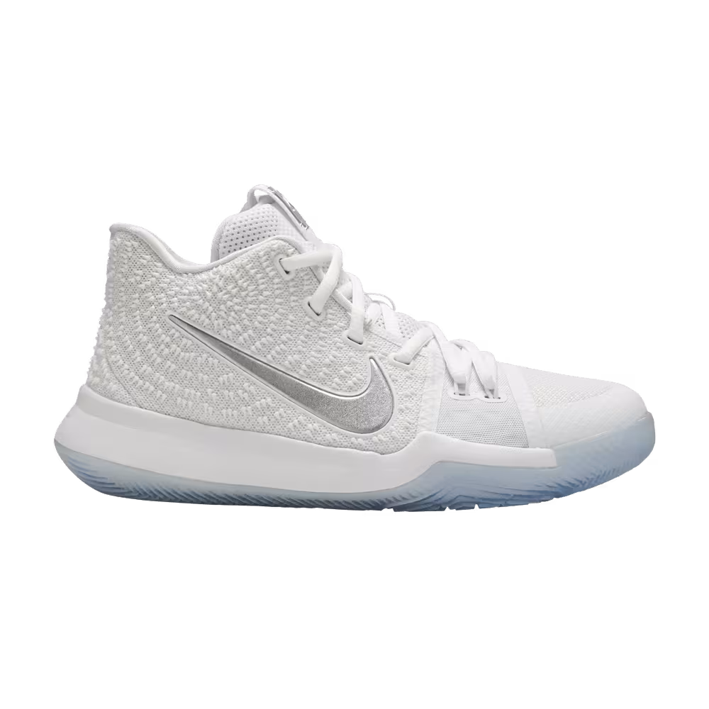 Nike Kyrie 3 GS White Chrome