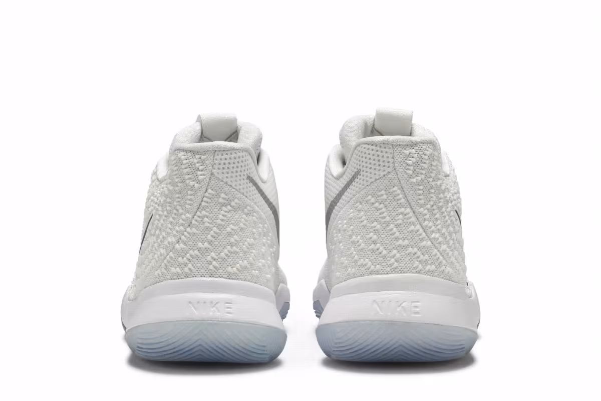 Nike Kyrie 3 GS White Chrome, view 7