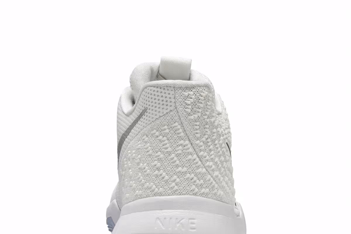 Nike Kyrie 3 GS White Chrome, view 8