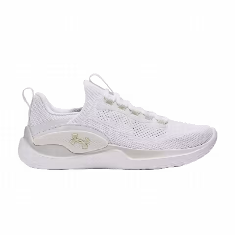 Under Armour Wmns Flow Dynamic 'White Metallic Gold'