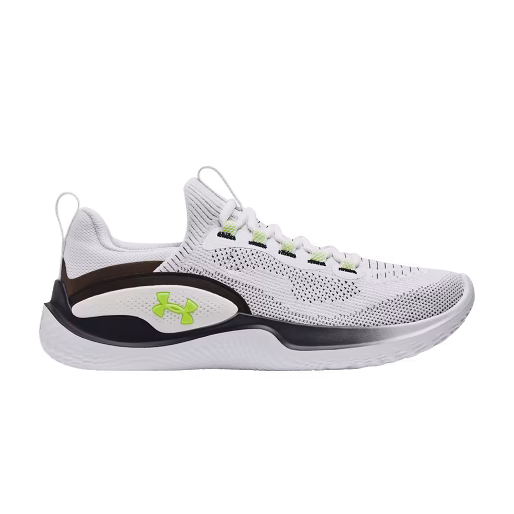Under Armour Flow Dynamic White Black Lime