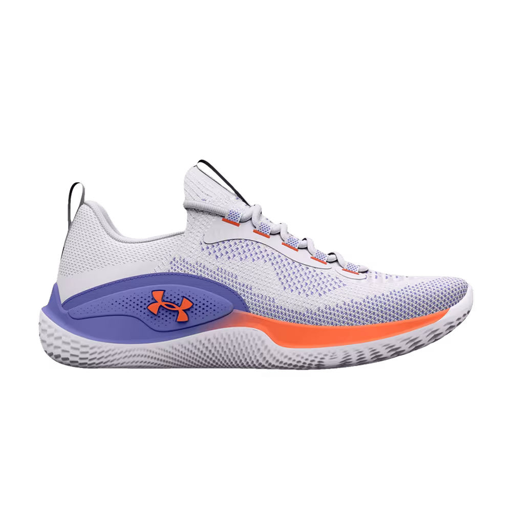 Under Armour Women's Flow Dynamic White Baja Blue