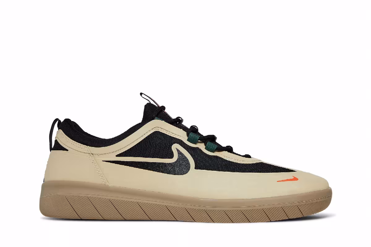 Nike Nyjah Free 2 SB Rattan Black, view 2