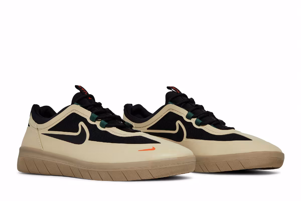 Nike Nyjah Free 2 SB Rattan Black, view 9