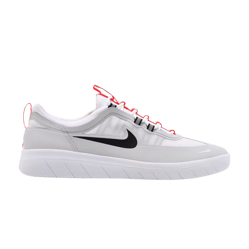 Nike Nyjah Free 2 SB Neutral Grey Bright Crimson