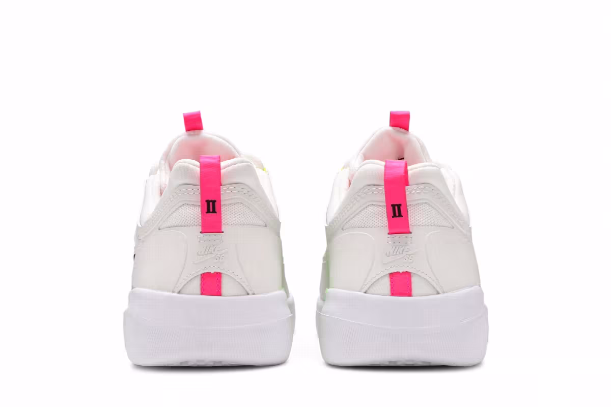 Nike Nyjah Free 2 SB White Volt, view 7