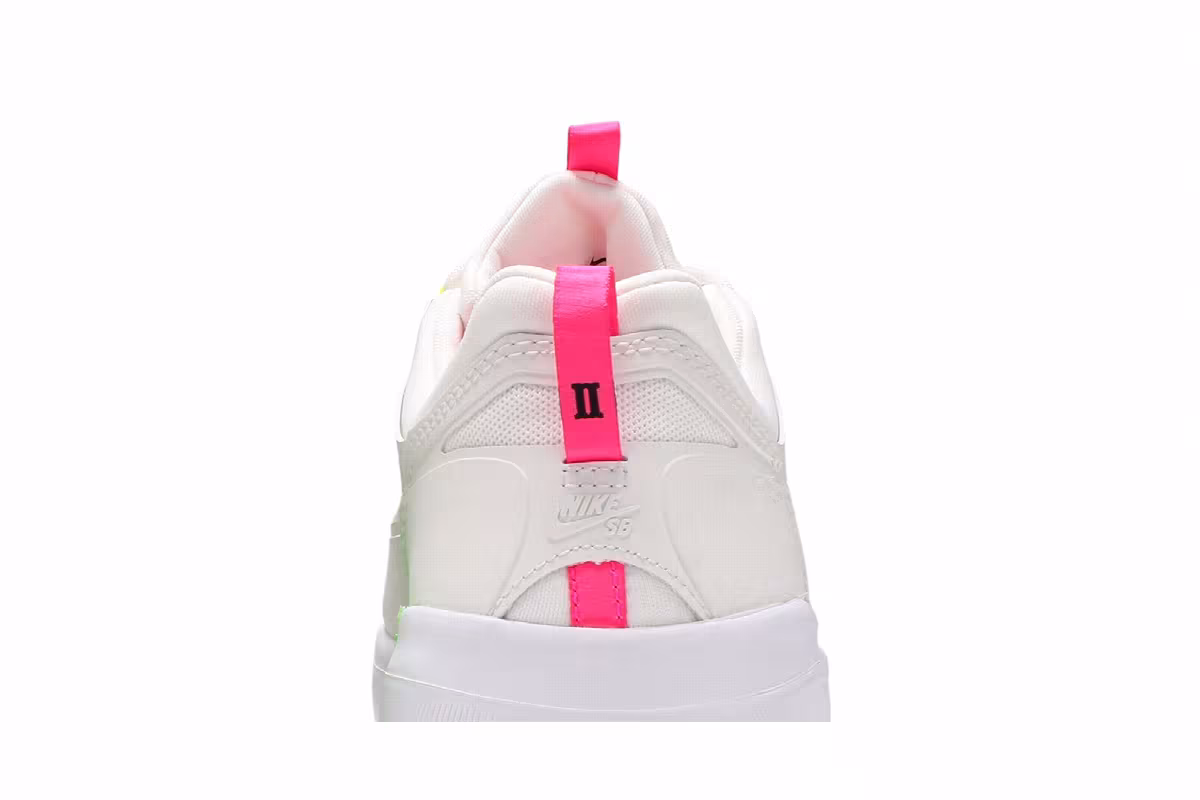 Nike Nyjah Free 2 SB White Volt, view 8