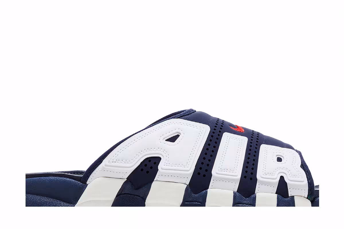 Nike Air More Uptempo Slide Olympic, view 3