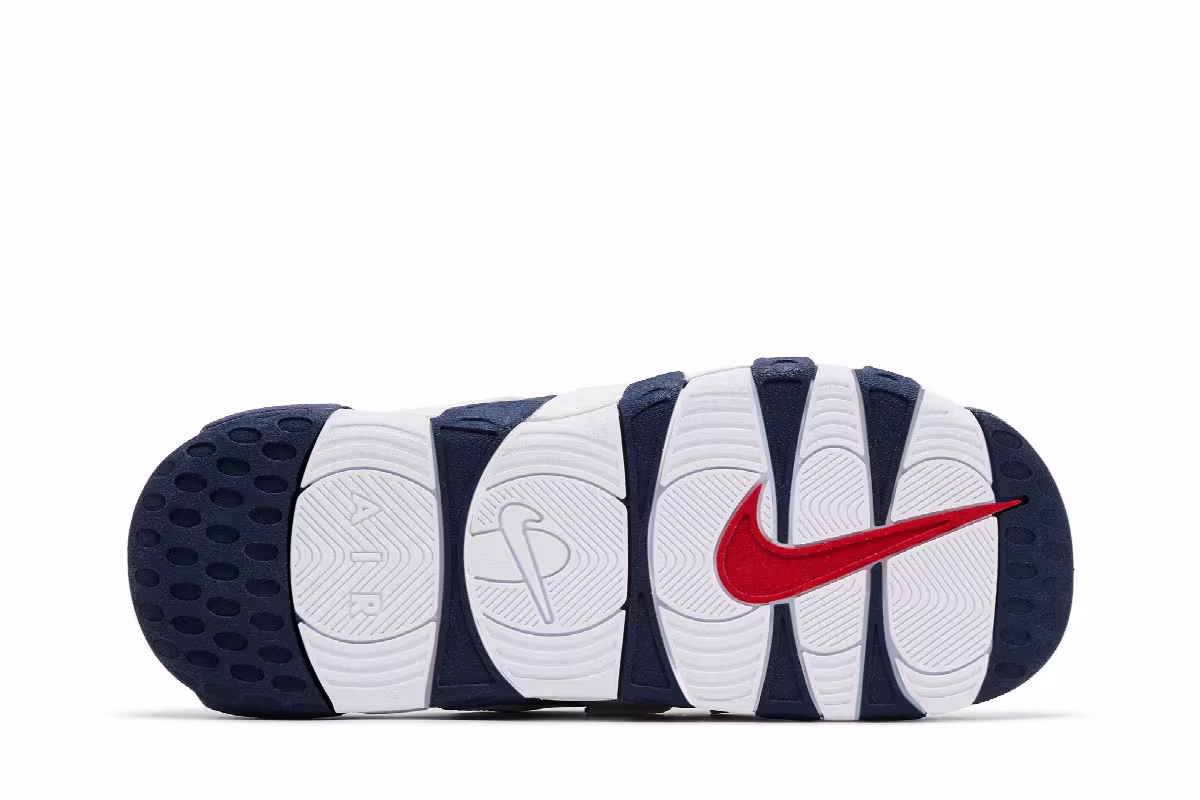 Nike Air More Uptempo Slide Olympic, view 5