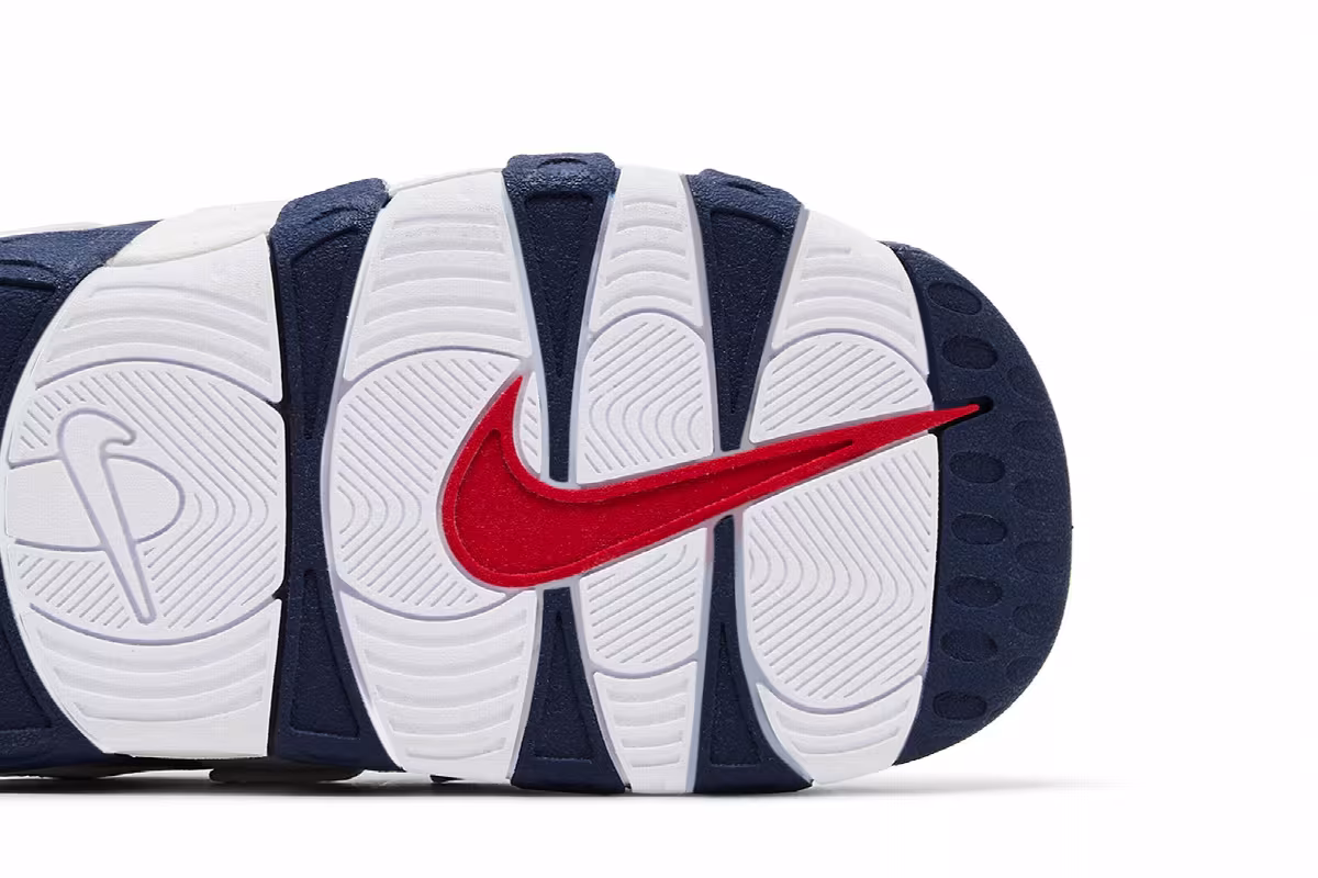 Nike Air More Uptempo Slide Olympic, view 6