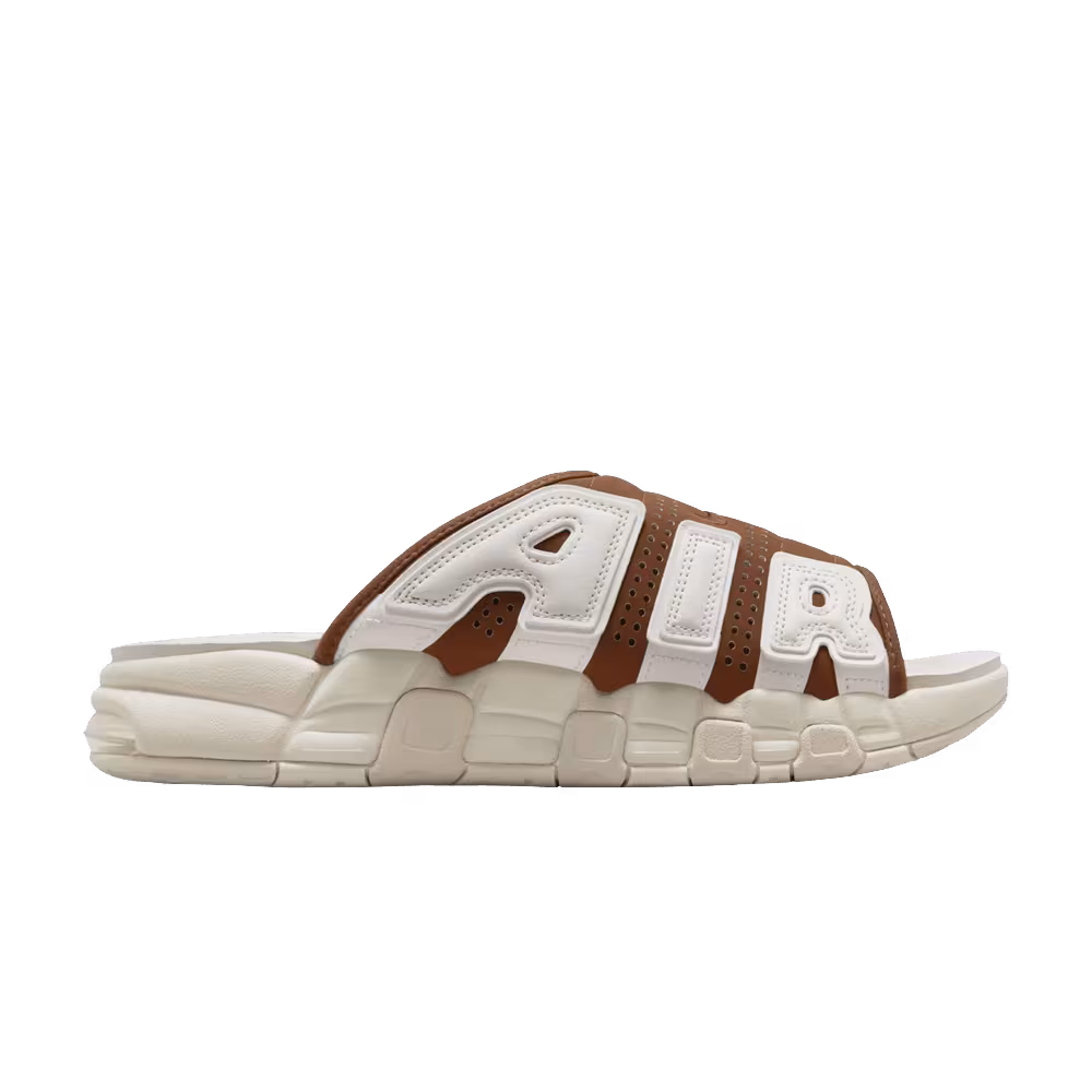 Nike Air More Uptempo Slide Mocha Brown