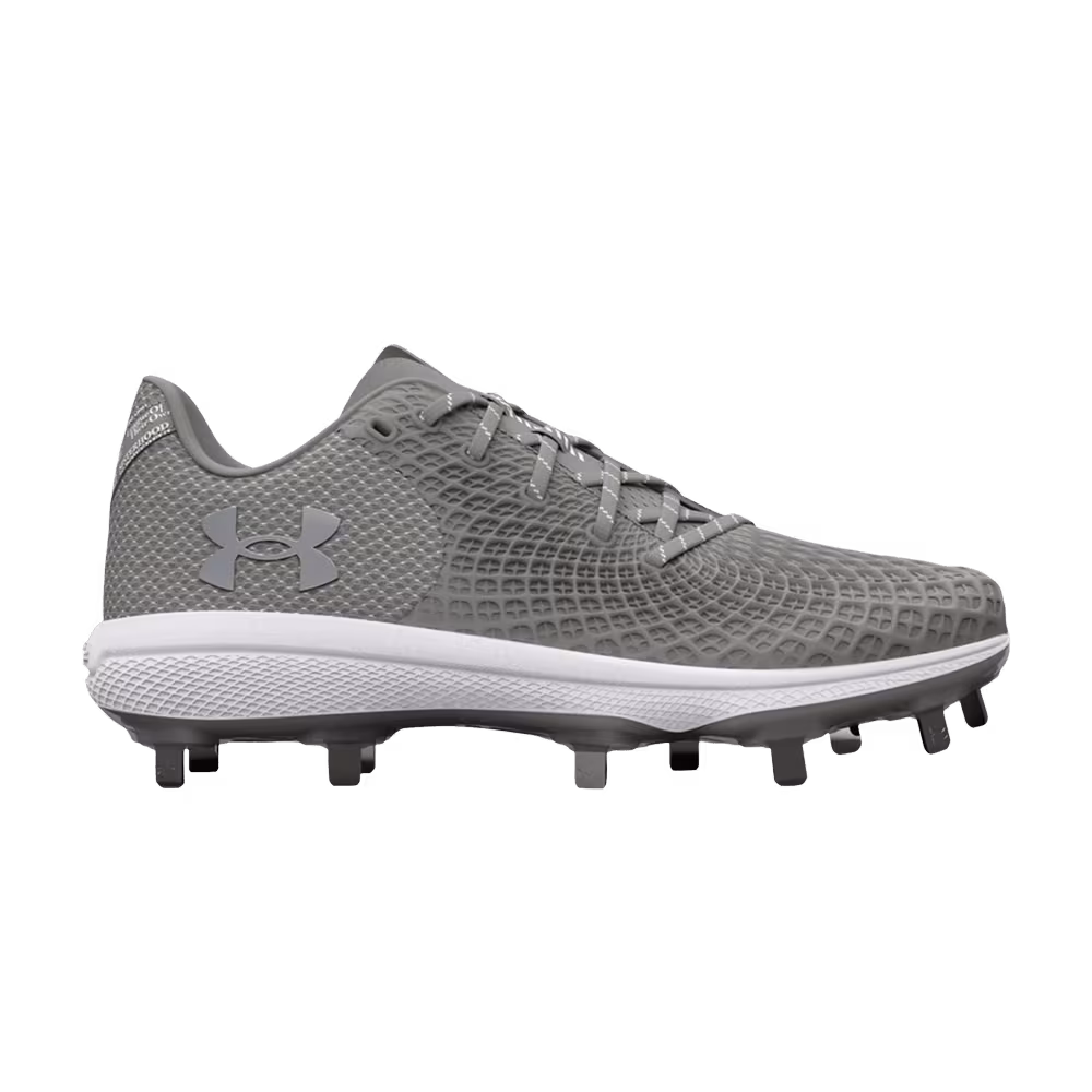Under Armour Women's Glyde 2 MT Baseball Grey