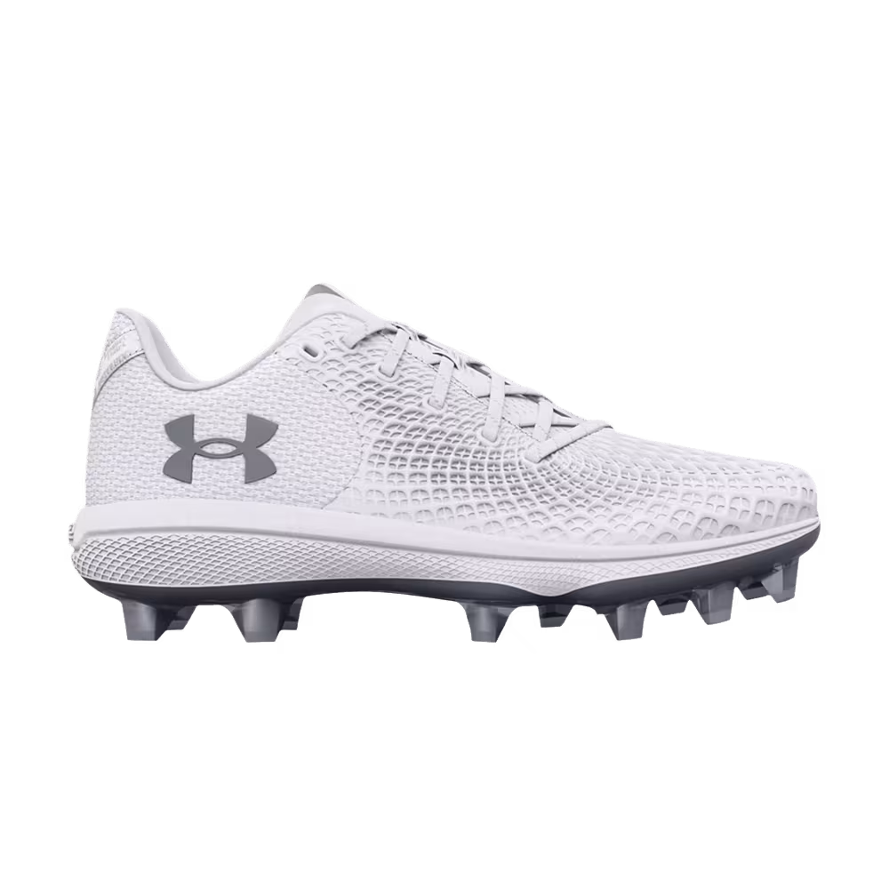Under Armour Women's Glyde 2 MT TPU White Metallic Silver