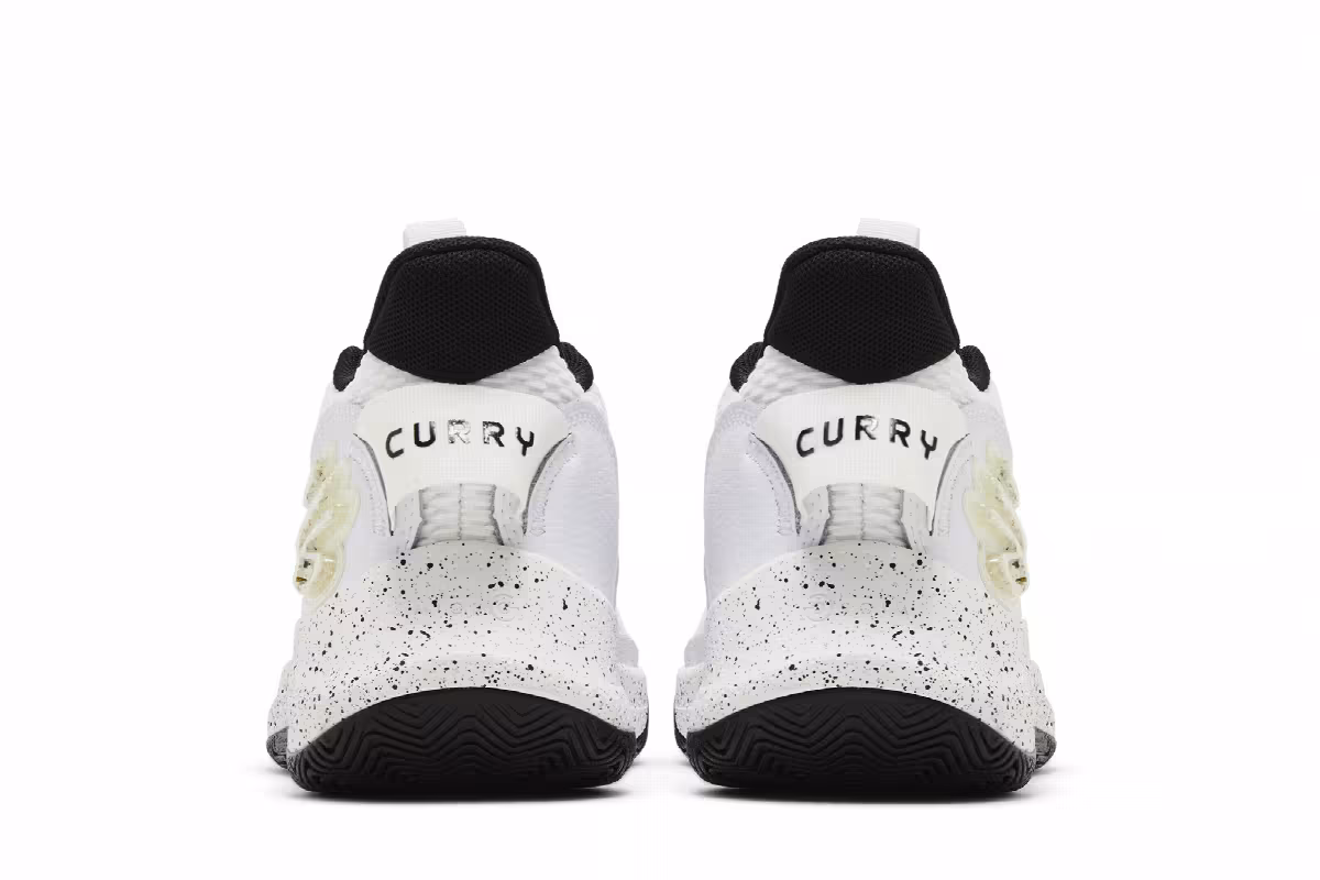 Under Armour Curry 3Z7 GS White Black, view 7