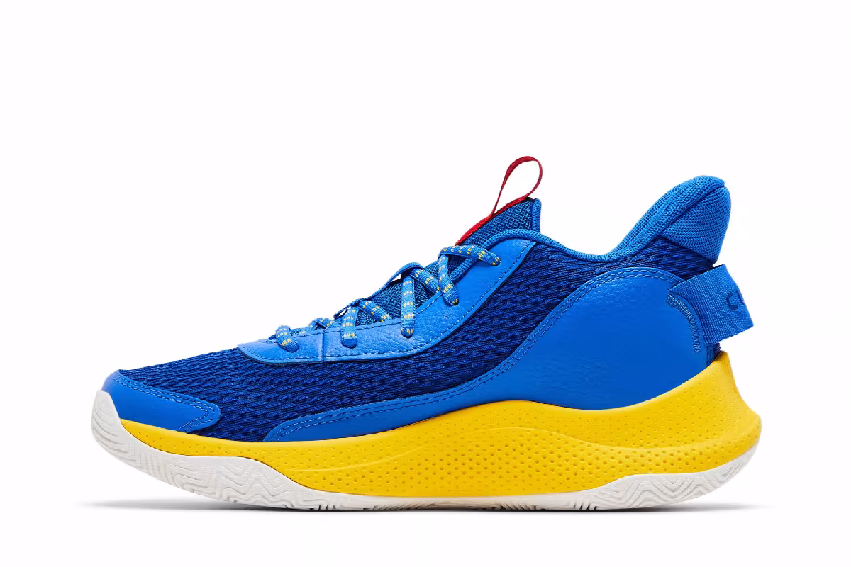 Under Armour Curry 3Z7 Royal Taxi, view 4