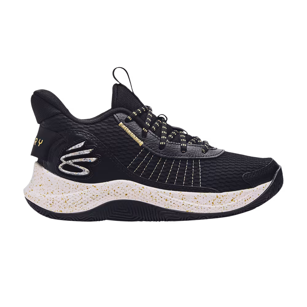 Under Armour Curry 3Z7 GS Black Metallic Gold