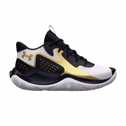 Under Armour Jet '23 GS 'White Black Gold'