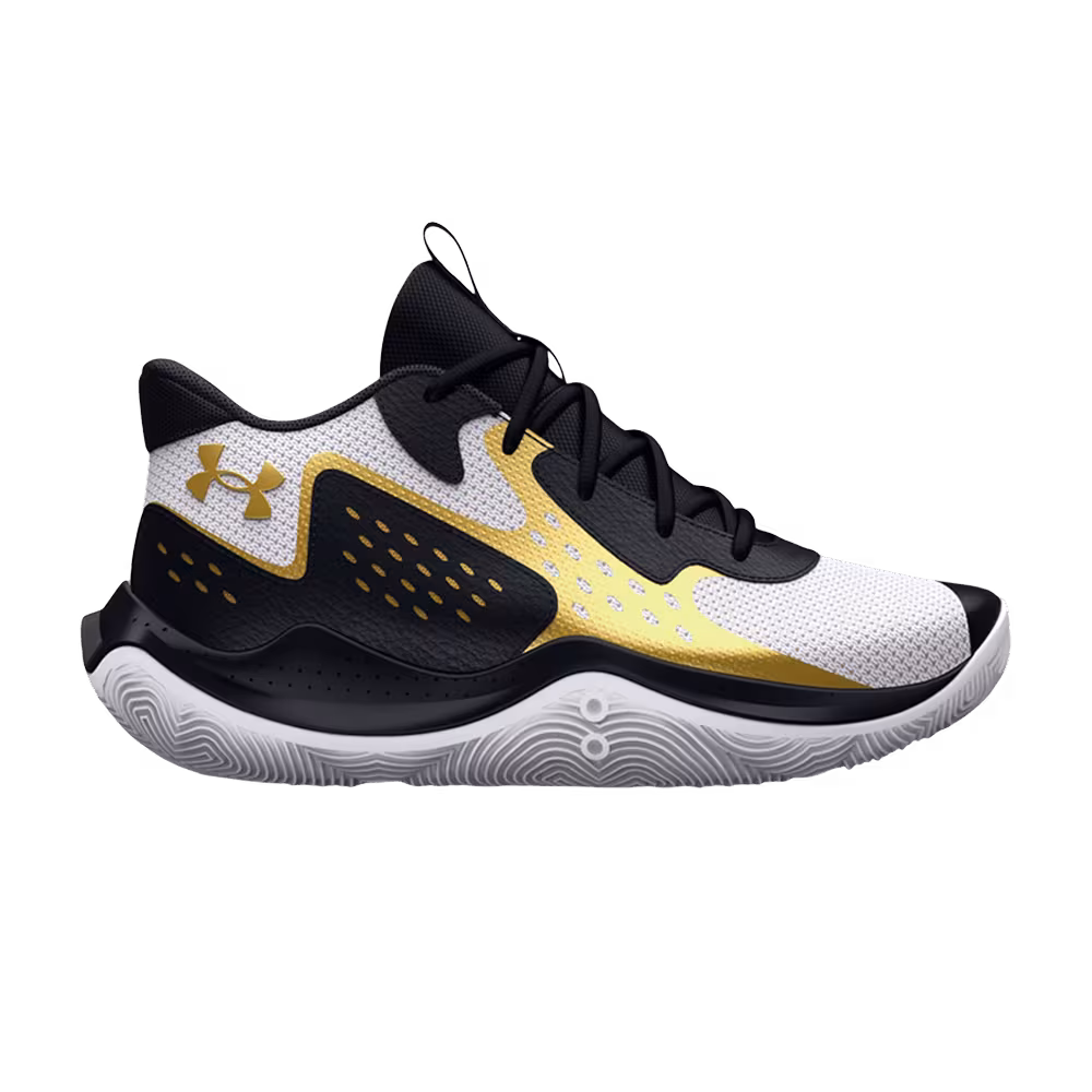 Under Armour Jet White Black Gold