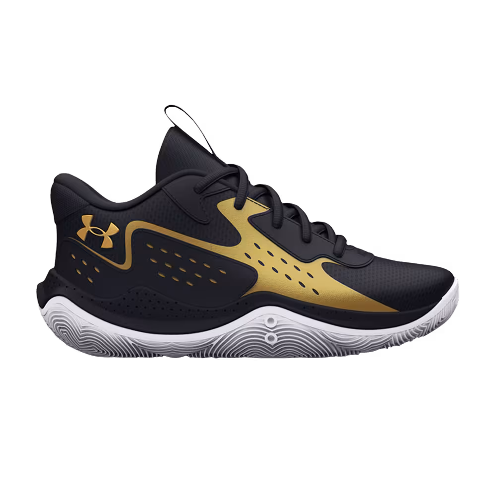 Under Armour Jet Black Metallic Gold