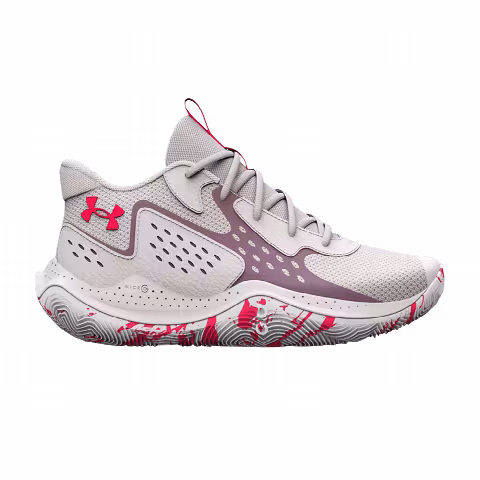 Under Armour Jet '23 GS 'White Clay Misty Purple'