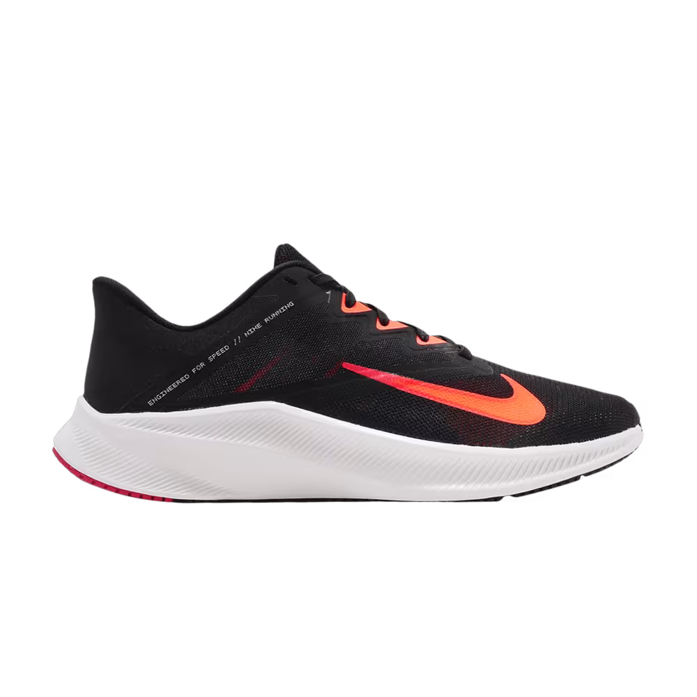 Nike Quest 3 Black Total Orange