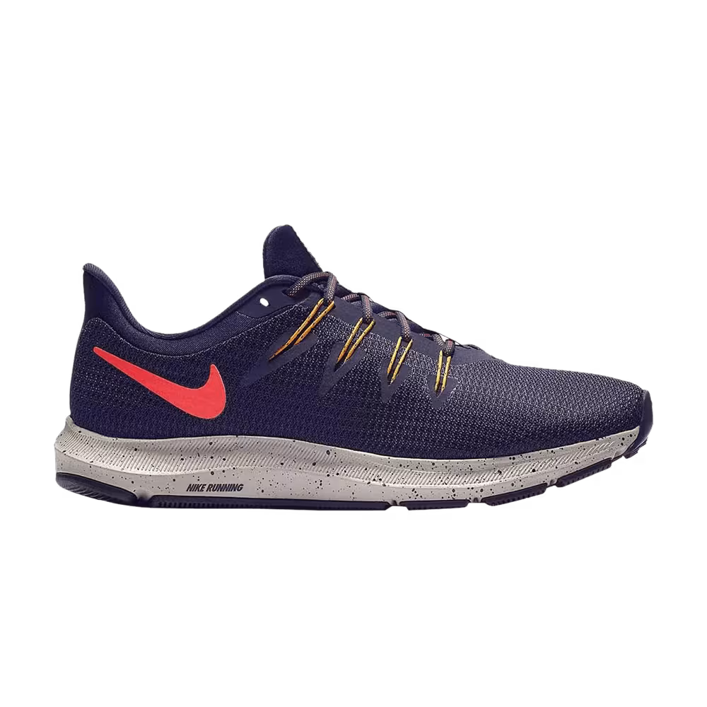 Nike Women's Quest SE Blackened Blue Crimson
