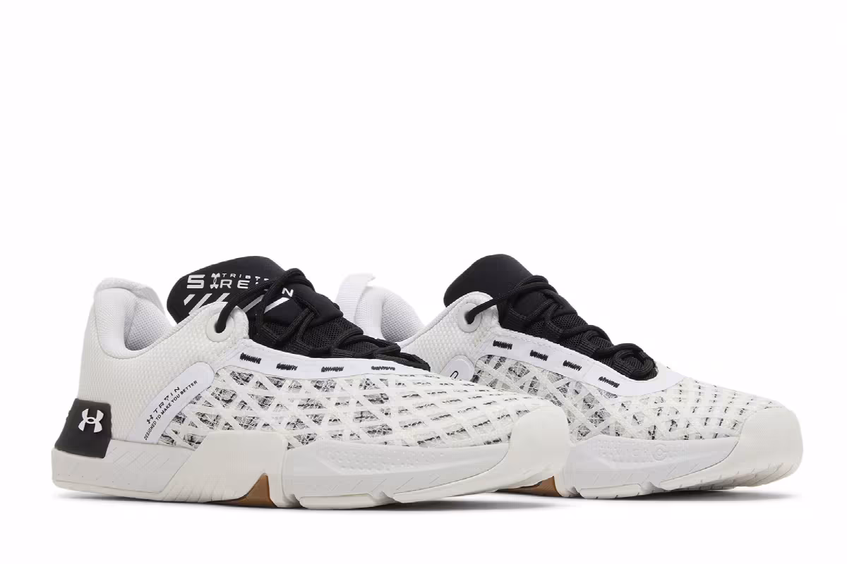 Under Armour TriBase Reign 5 White Black, view 9