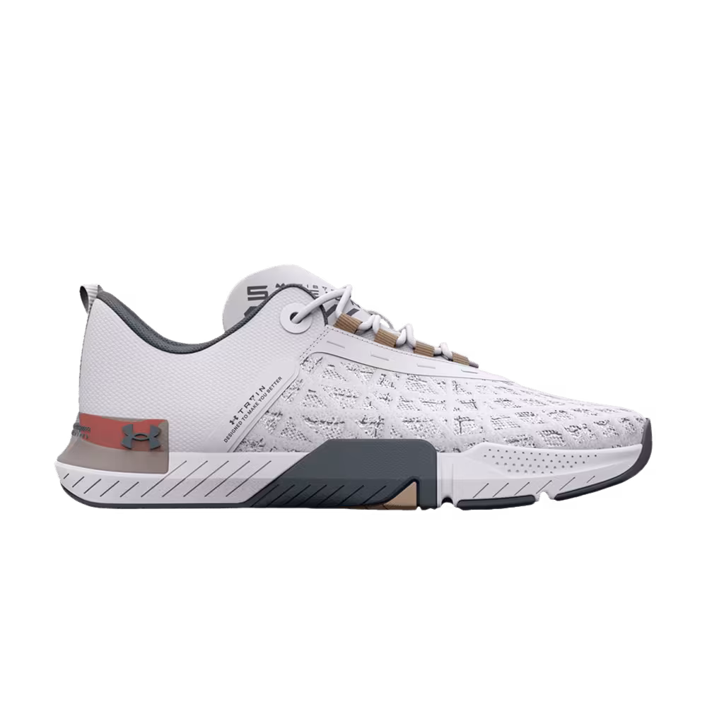 Under Armour TriBase Reign 5 White Sahara