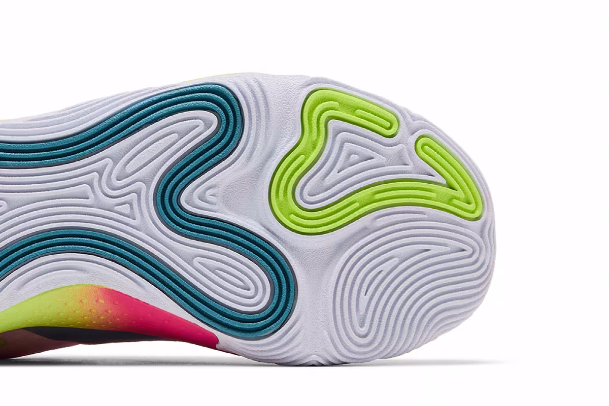 Under Armour Spawn 5 White Lime Pink, view 6
