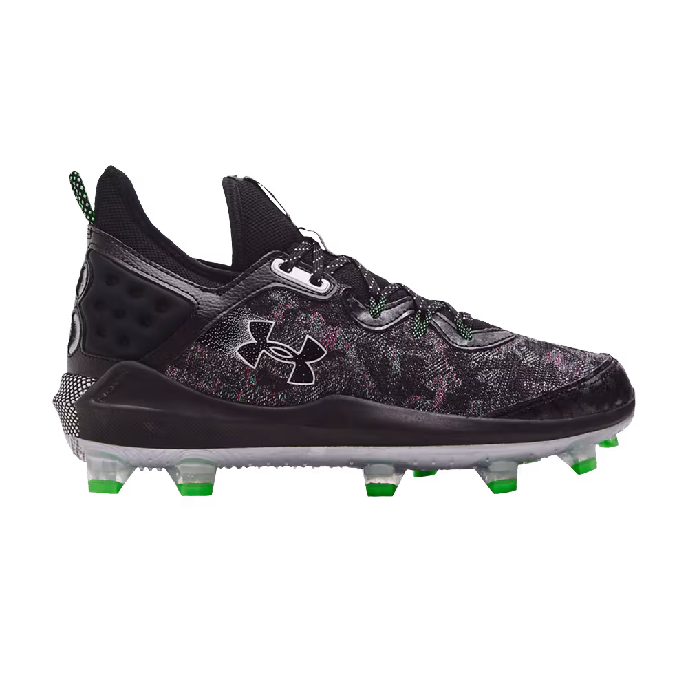 Under Armour Harper 8 Elite TPU Black Pink Green