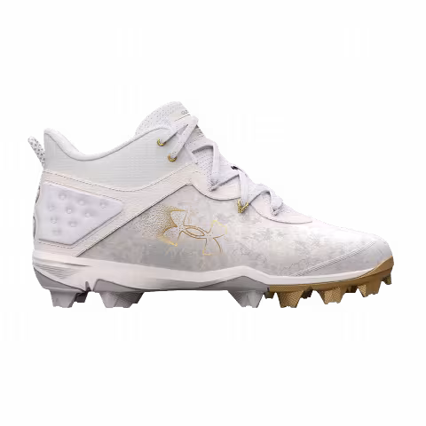 Under Armour Harper 8 Mid RM 'White Metallic Gold'
