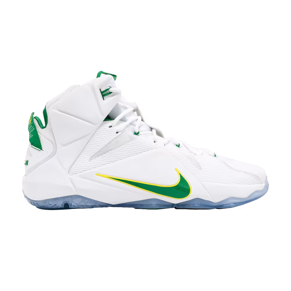 Nike LeBron 12 Oregon Ducks - Home