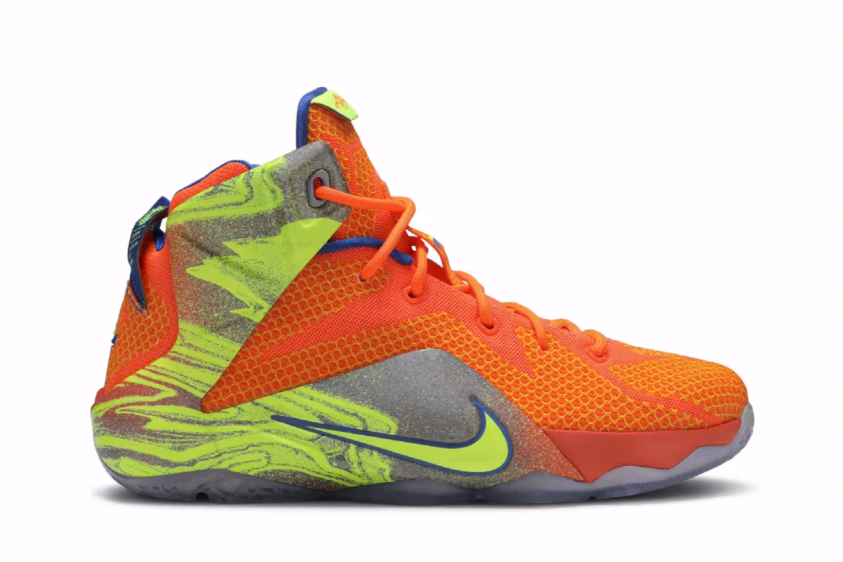 Nike LeBron 12 GS Six Meridians, view 2