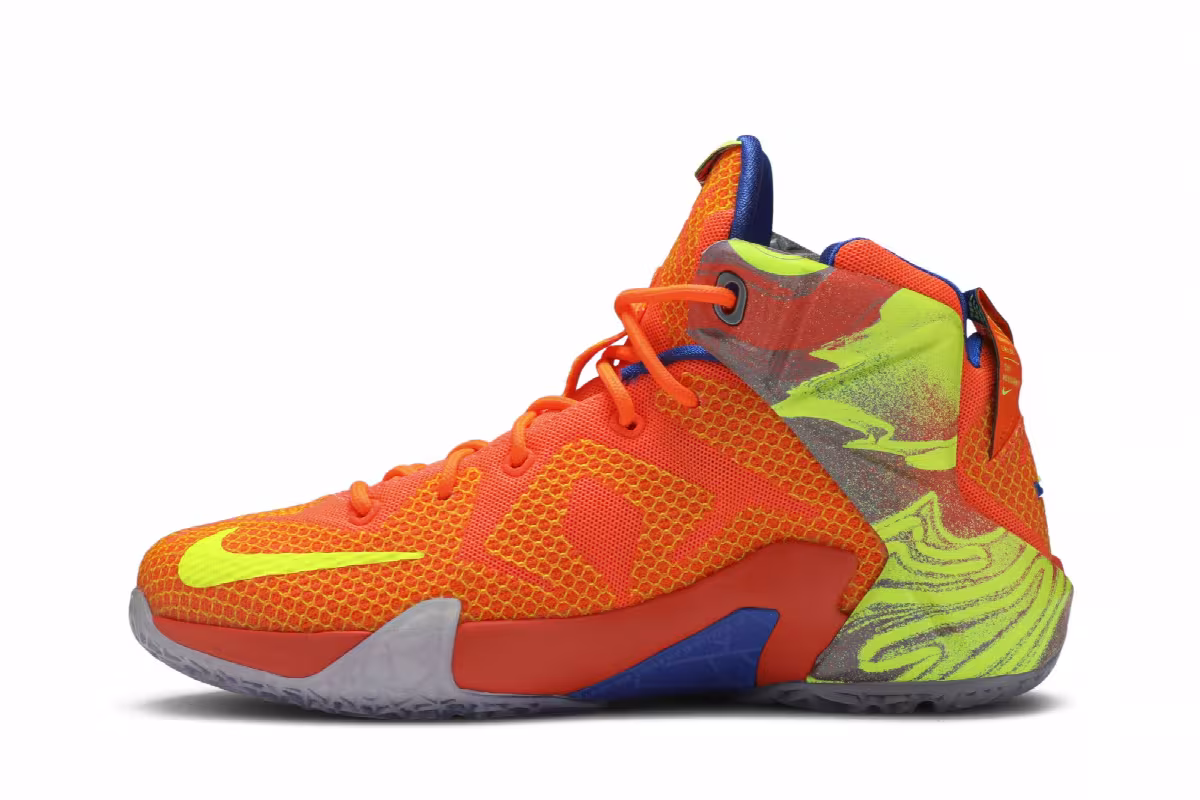 Nike LeBron 12 GS Six Meridians, view 4