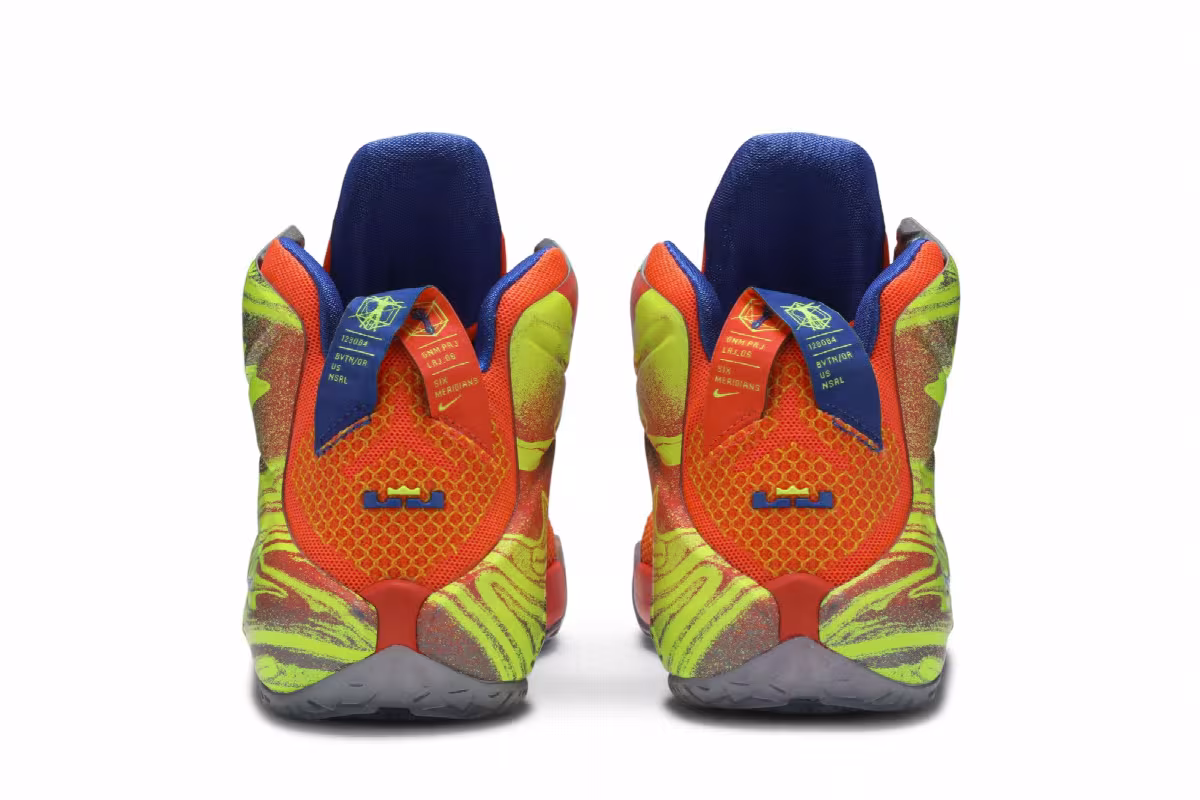 Nike LeBron 12 GS Six Meridians, view 7