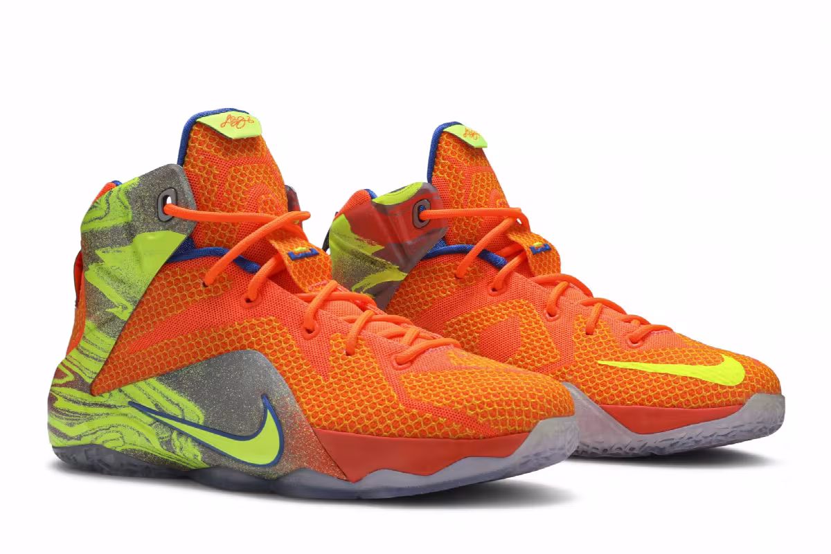 Nike LeBron 12 GS Six Meridians, view 9