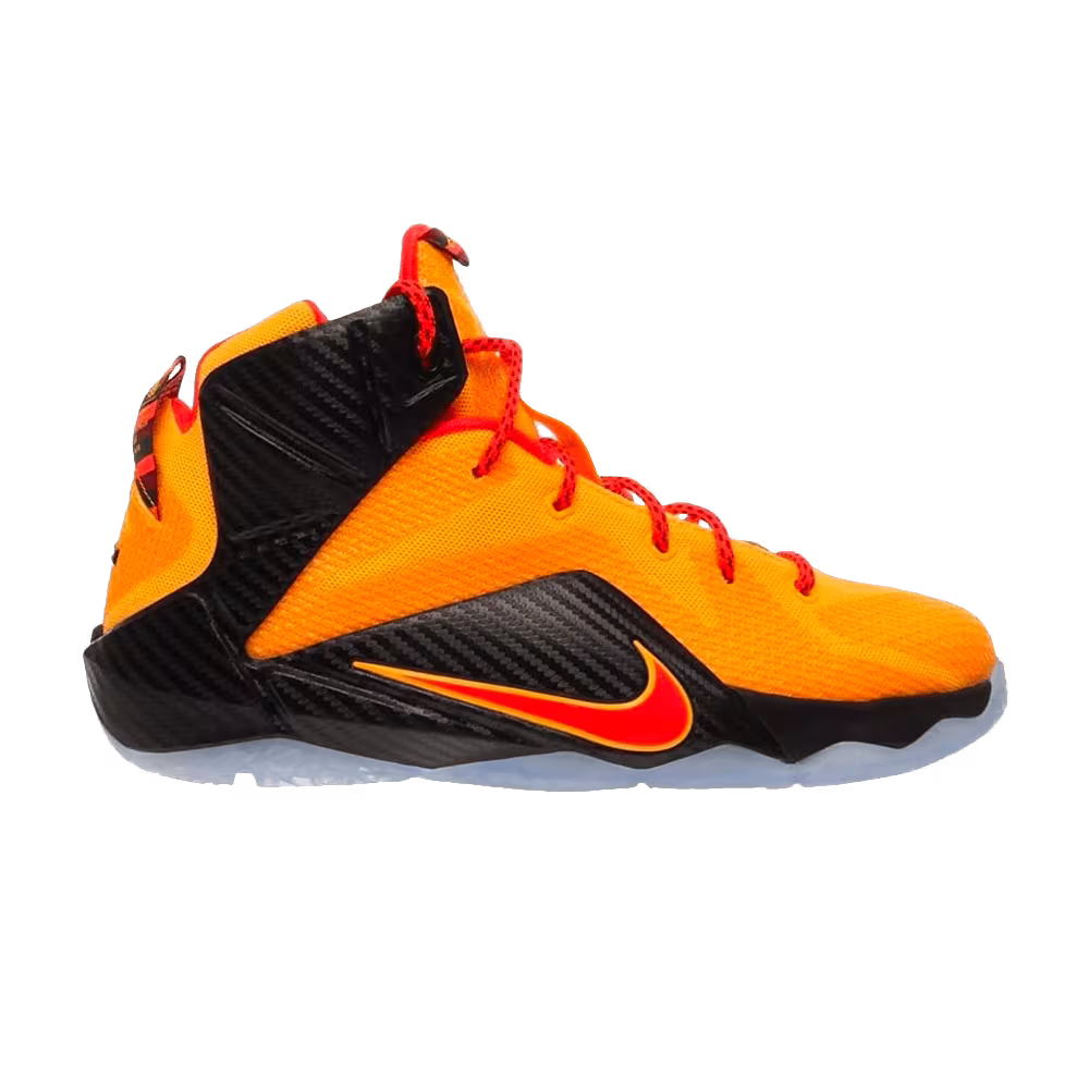 Nike LeBron 12 GS Laser Orange