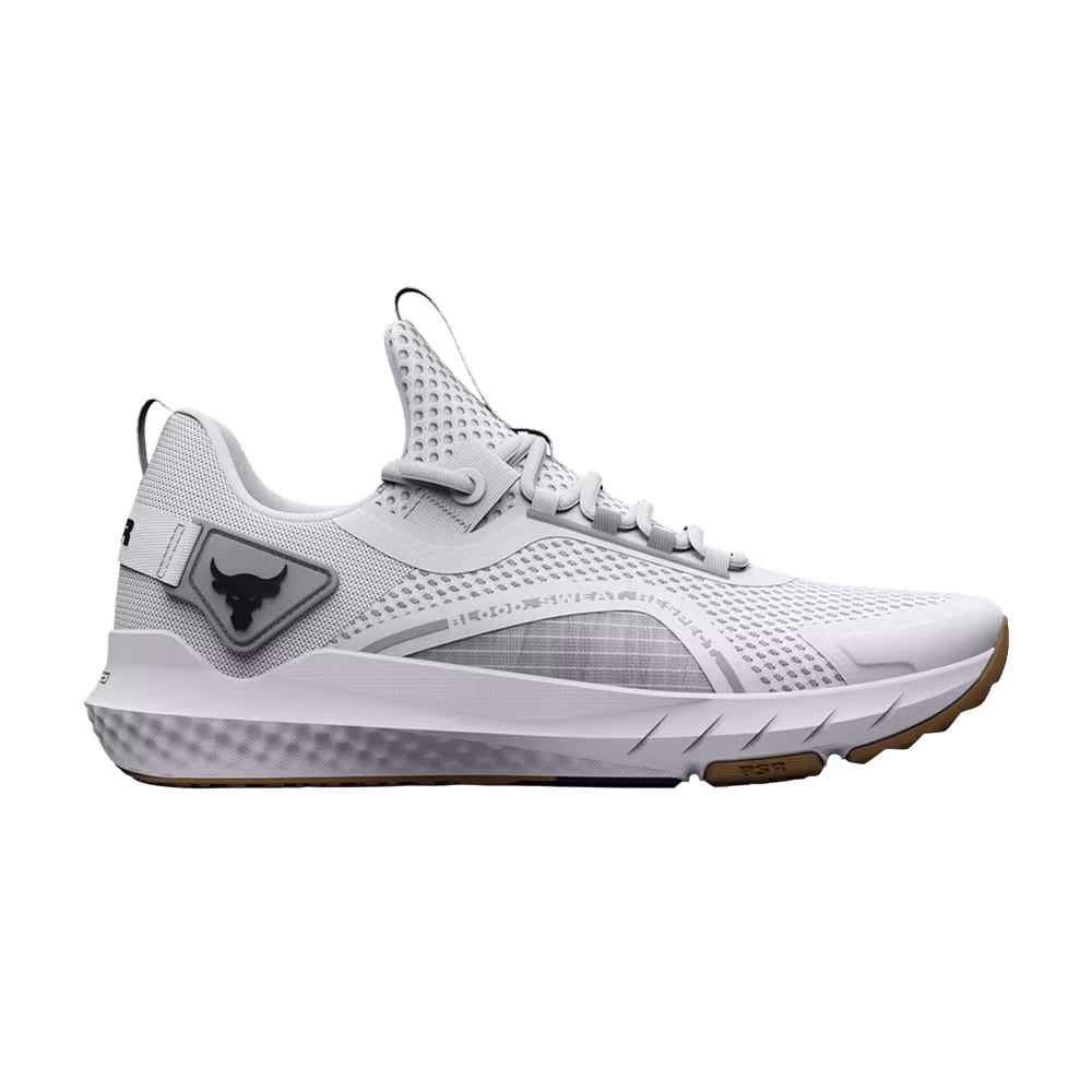 Under Armour Women's Project Rock BSR 3 White Halo Grey