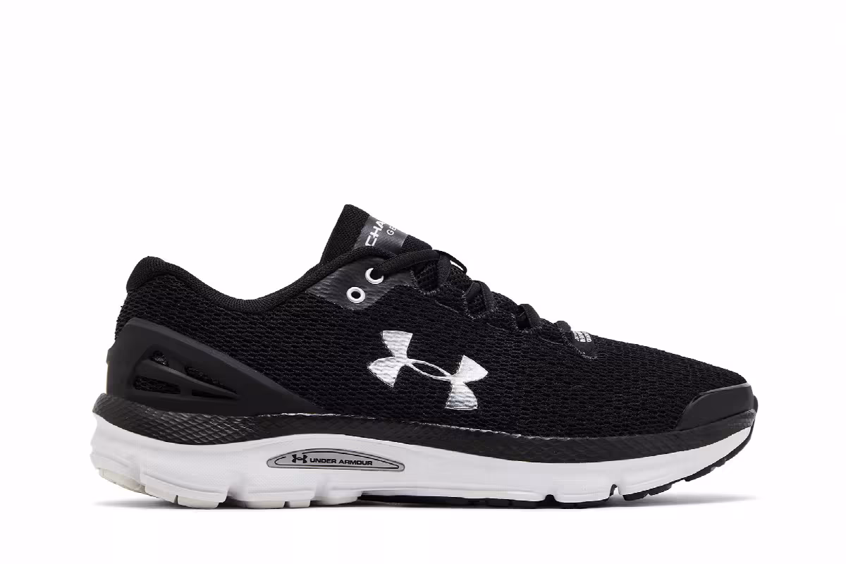 Under Armour Charged Gemini Black Metallic Silver, view 2