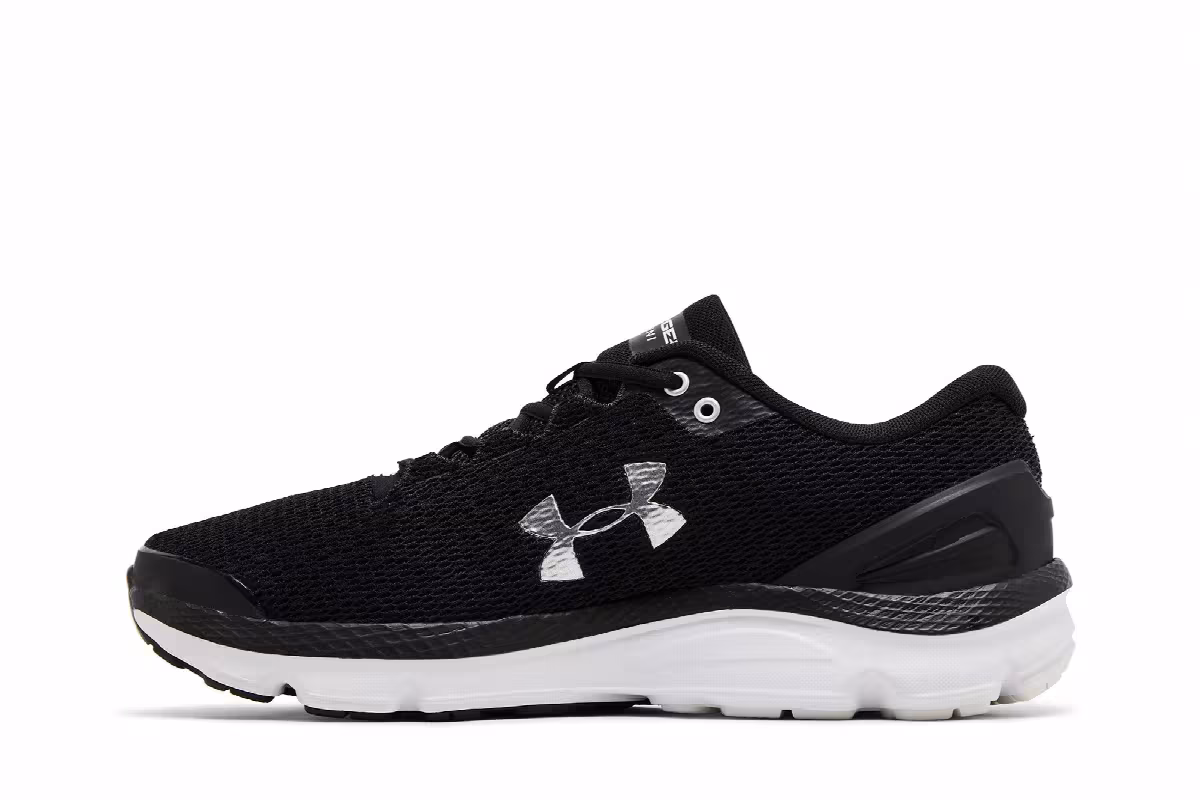 Under Armour Charged Gemini Black Metallic Silver, view 4