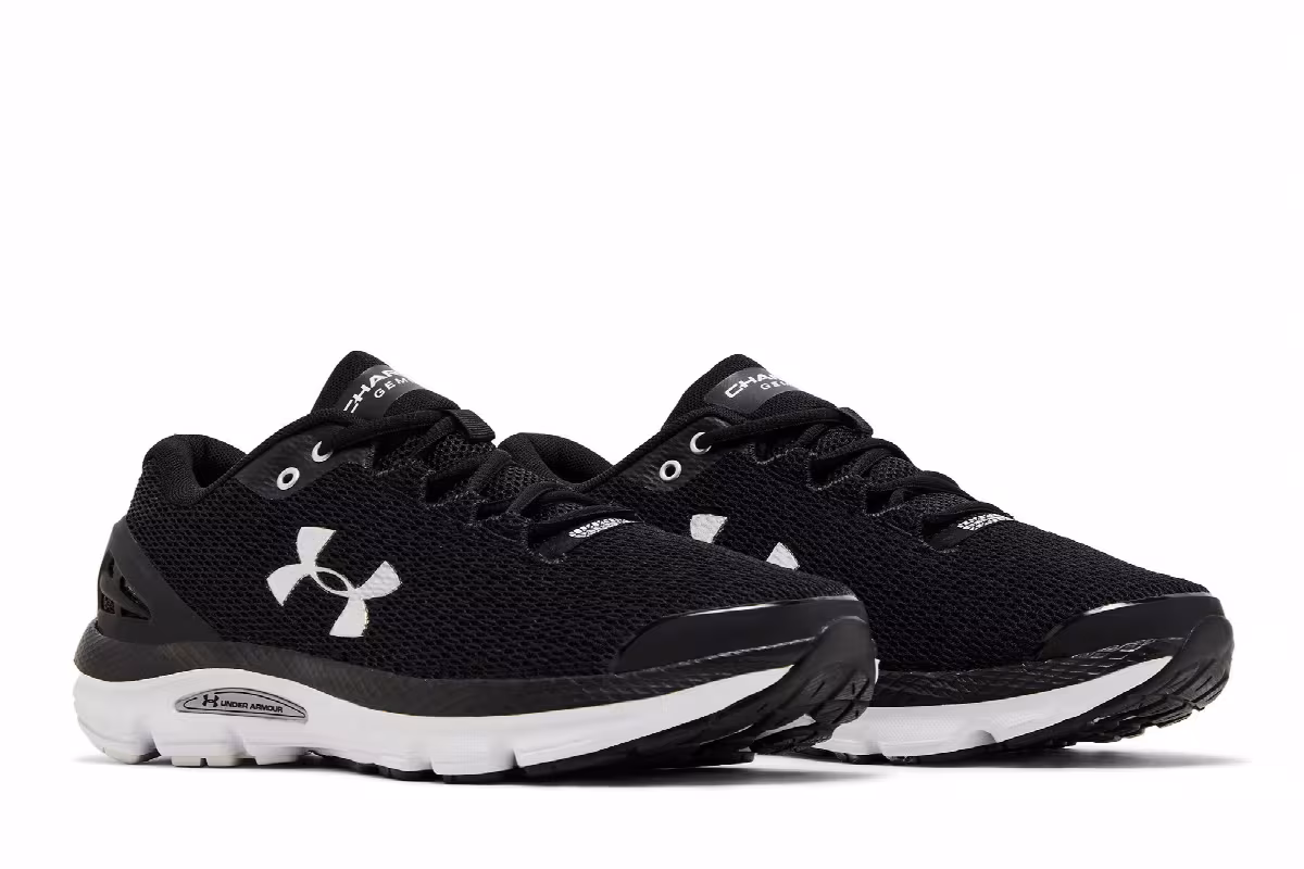 Under Armour Charged Gemini Black Metallic Silver, view 9