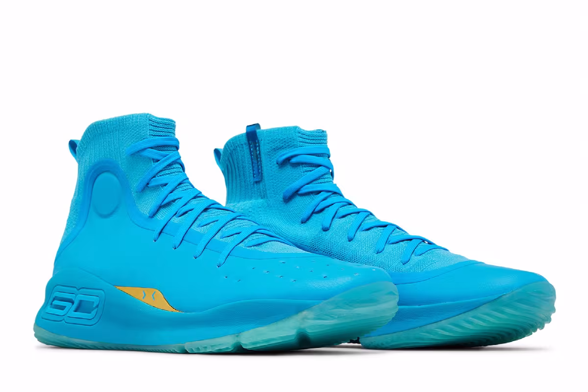 Under Armour Men's Curry 4 Flooded, view 9