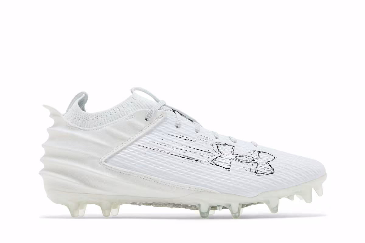 Under Armour Blur Smoke 2.0 MC White Metallic Silver, view 2