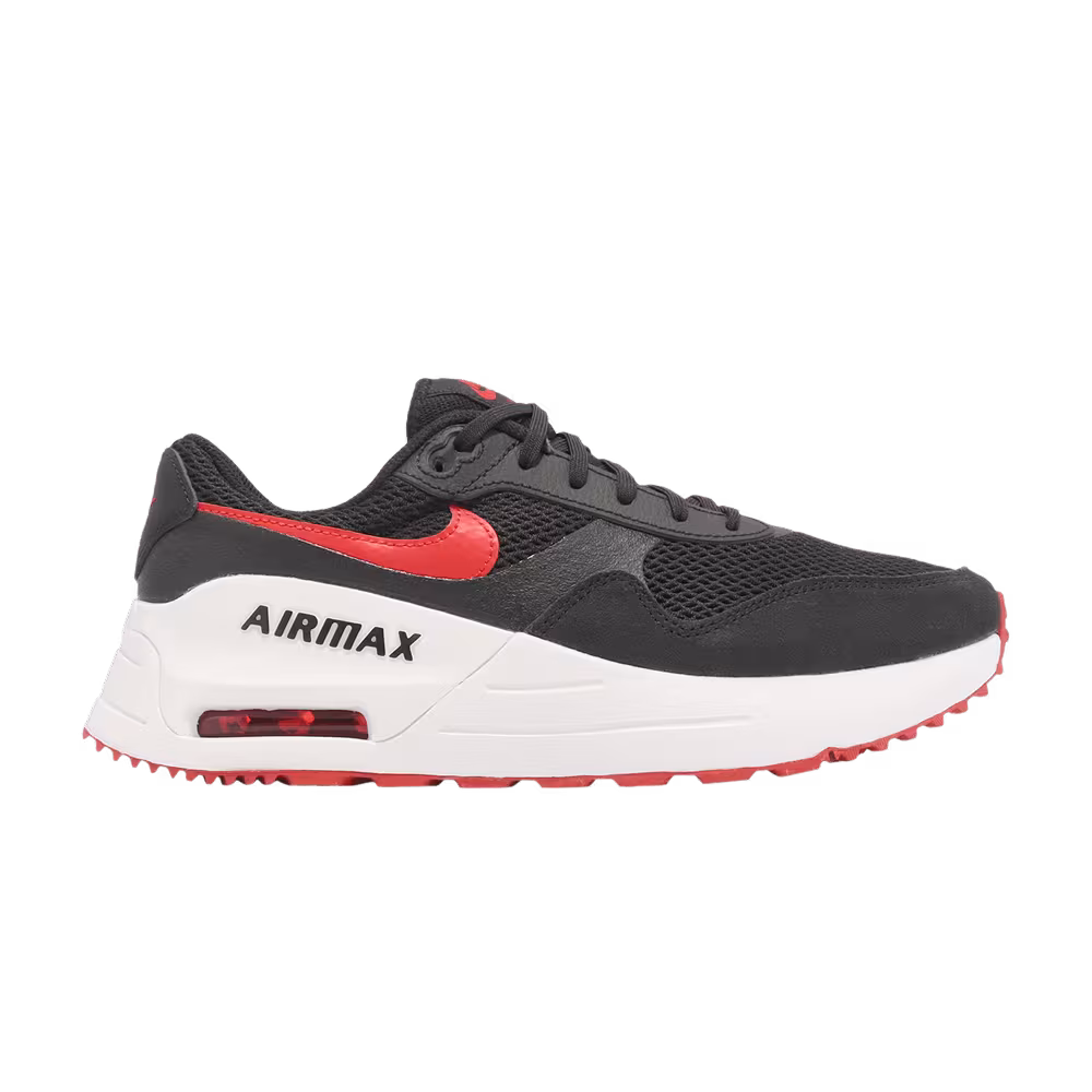 Nike Air Max SYSTM Black University Red