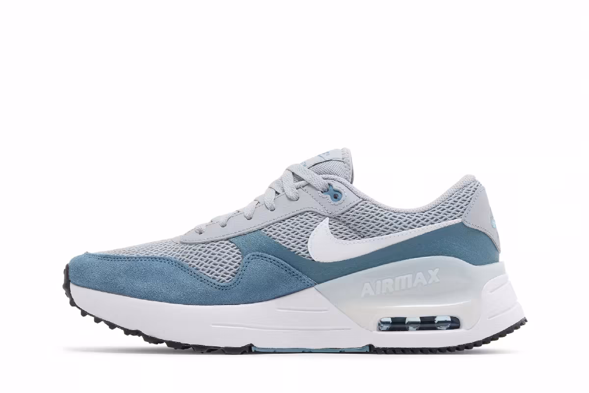Nike Air Max SYSTM Wolf Grey Aqua Blue, view 4