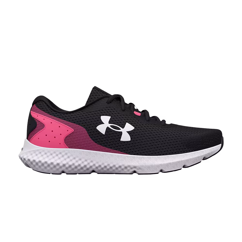 Under Armour Women's Charged Rogue 3 Black Pink Punk