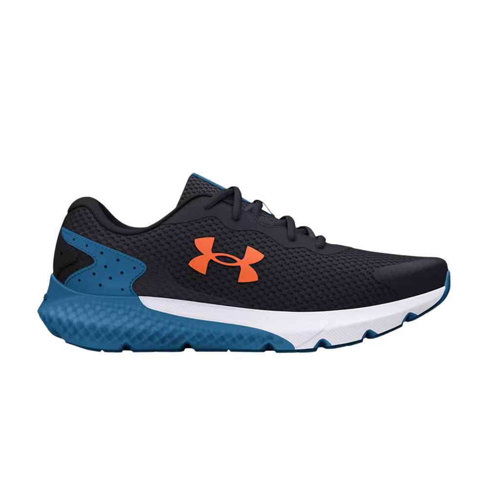Under Armour Charged Rogue 3 GS Black Cosmic Blue