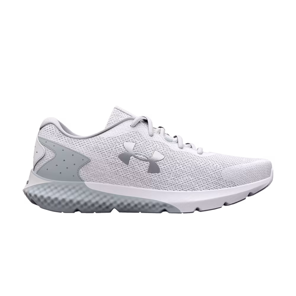 Under Armour Women's Charged Rogue 3 Knit White Grey Mist