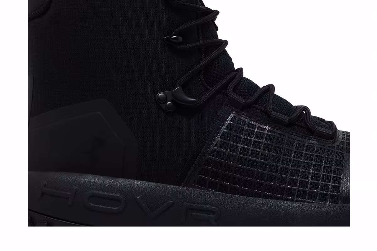 Under Armour HOVR Infil Waterproof Tactical Boot Black Pitch Grey, view 3
