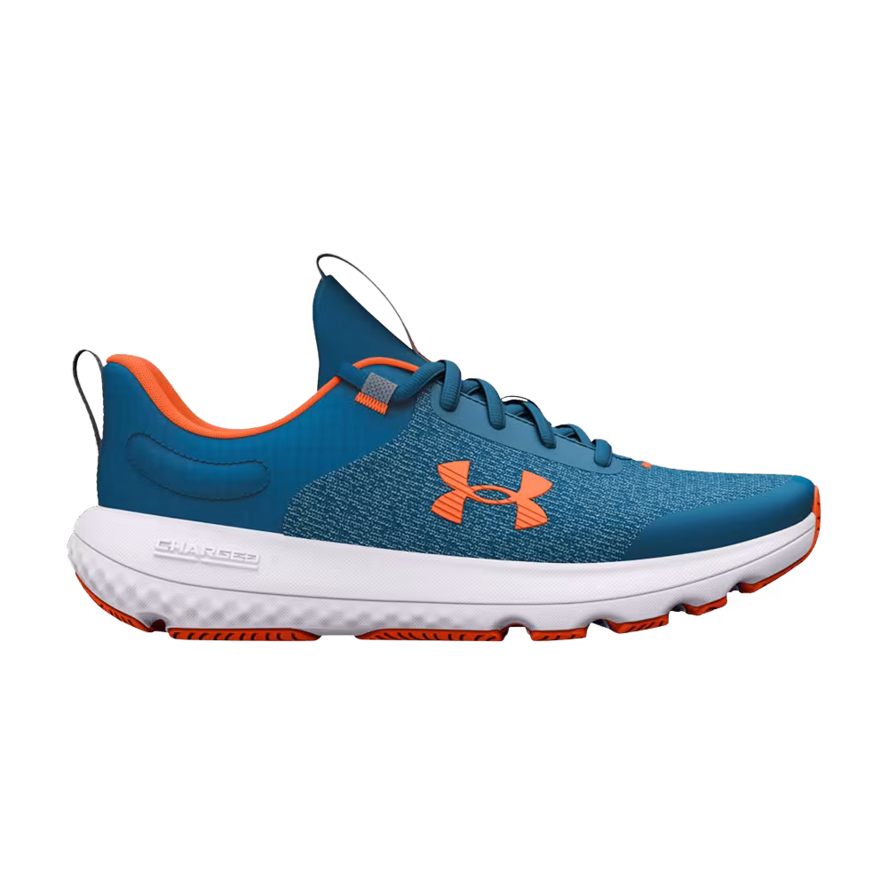 Under Armour Charged Revitalize GS Cosmic Blue Orange Blast